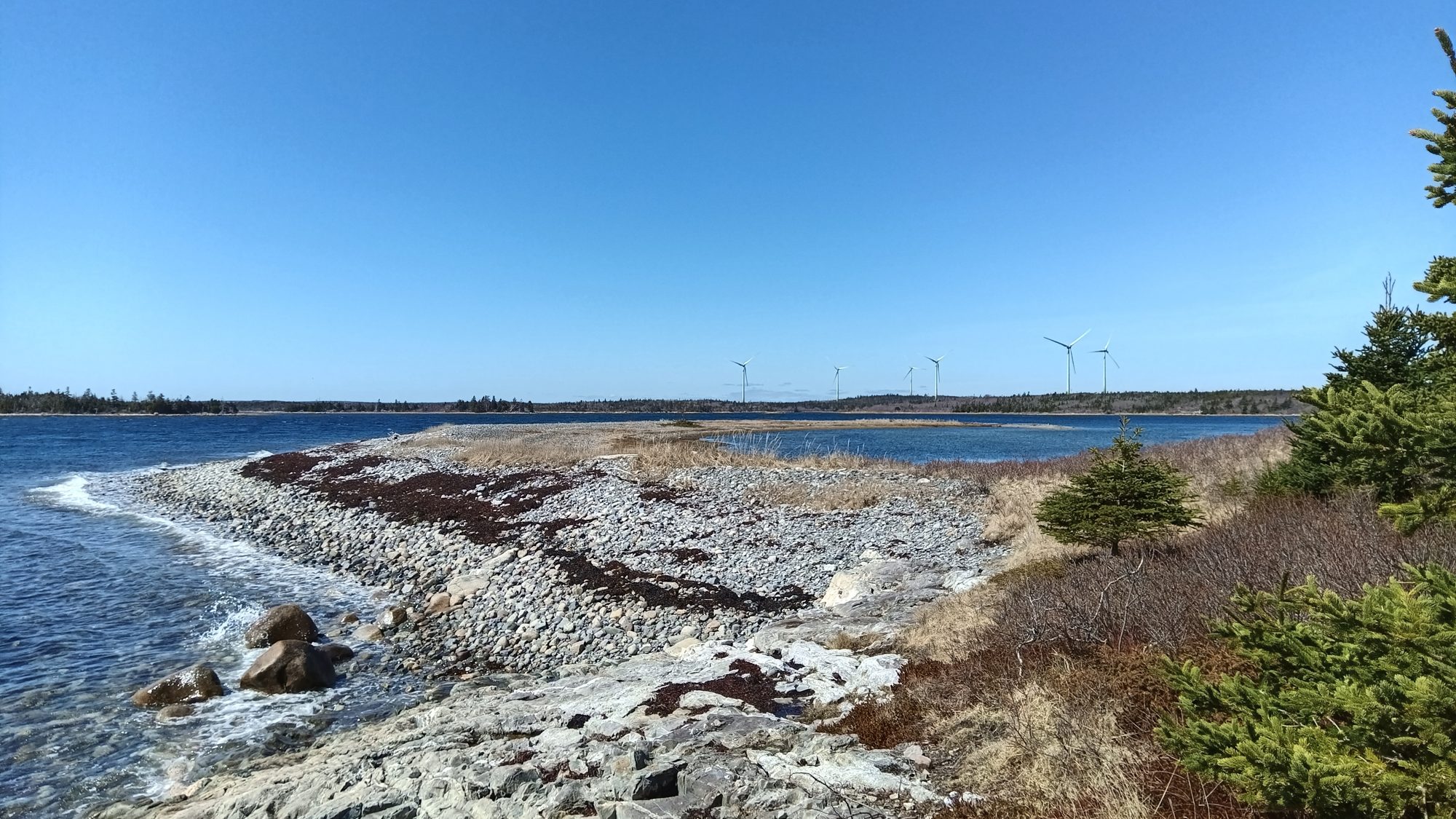 Espiga de grava de Betsy Inlet